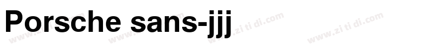 Porsche sans字体转换